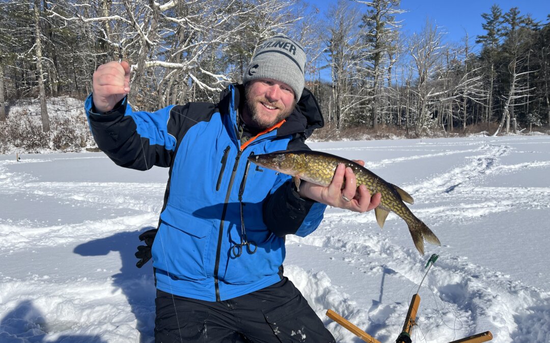Fast fishing for pickerel