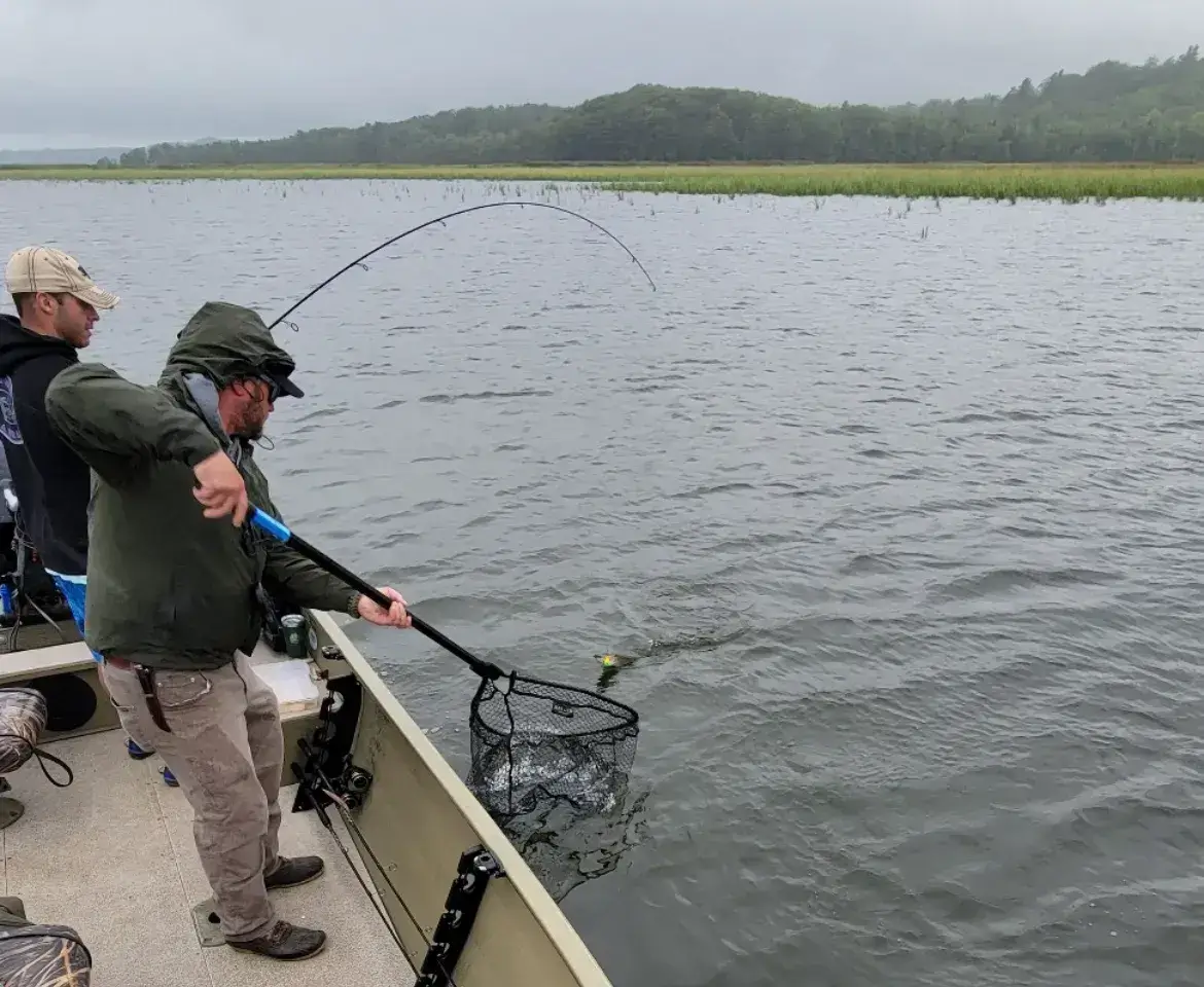 Jon Peterson open water fishing